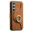 For Samsung Galaxy A25 5G (Global) (161.0 x 76.5 x 8.3mm) Magnetic Leather Case with Detachable RFID Blocking Zipper Wallet Cover - Brown - 2