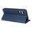 For Samsung Galaxy A06s Case Four Leaf Clover Leather Flip Phone Cover Stand Wallet - Blue - 4