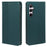 For Samsung Galaxy A36 5G / A56 5G Case Four Leaf Clover Leather Flip Phone Cover Stand Wallet - Green - 1