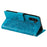 For Samsung Galaxy A26 5G Case Imprinted Totem PU Leather Wallet Stand Phone Cover - Blue - 4
