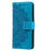 For Samsung Galaxy A26 5G Case Imprinted Totem PU Leather Wallet Stand Phone Cover - Blue - 5
