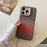 For iPhone 16 Pro Case Compatible with MagSafe PC Phone Back Cover Metal Lens Frame Kickstand - Sunset Grey - 1
