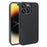 For iPhone 14 Pro Magnetic Case RCS Eco Friendly Flip Phone Cover with Kickstand RFID Blocking - Black - 1