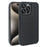 For iPhone 15 Pro Max Magnetic Case RCS Eco Friendly Flip Phone Cover with Kickstand RFID Blocking - Black - 1