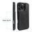 For iPhone 16 Pro Magnetic Case RCS Eco Friendly Flip Phone Cover with Kickstand RFID Blocking - Black - 5