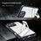 For iPhone 16 Pro Case Invisible Kickstand PC + TPU Anti Drop Phone Cover - Grey - 3