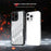 For iPhone 16 Pro Case Invisible Kickstand PC + TPU Anti Drop Phone Cover - Grey - 4