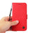 For Samsung Galaxy A36 5G Leather Wallet Cases Skin Touch Phone Cover Stand with Strap - Red - 5
