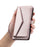 For Samsung Galaxy A26 5G Leather Case with Wrist Strap Wallet Stand Phone Cover - Rose Gold - 7