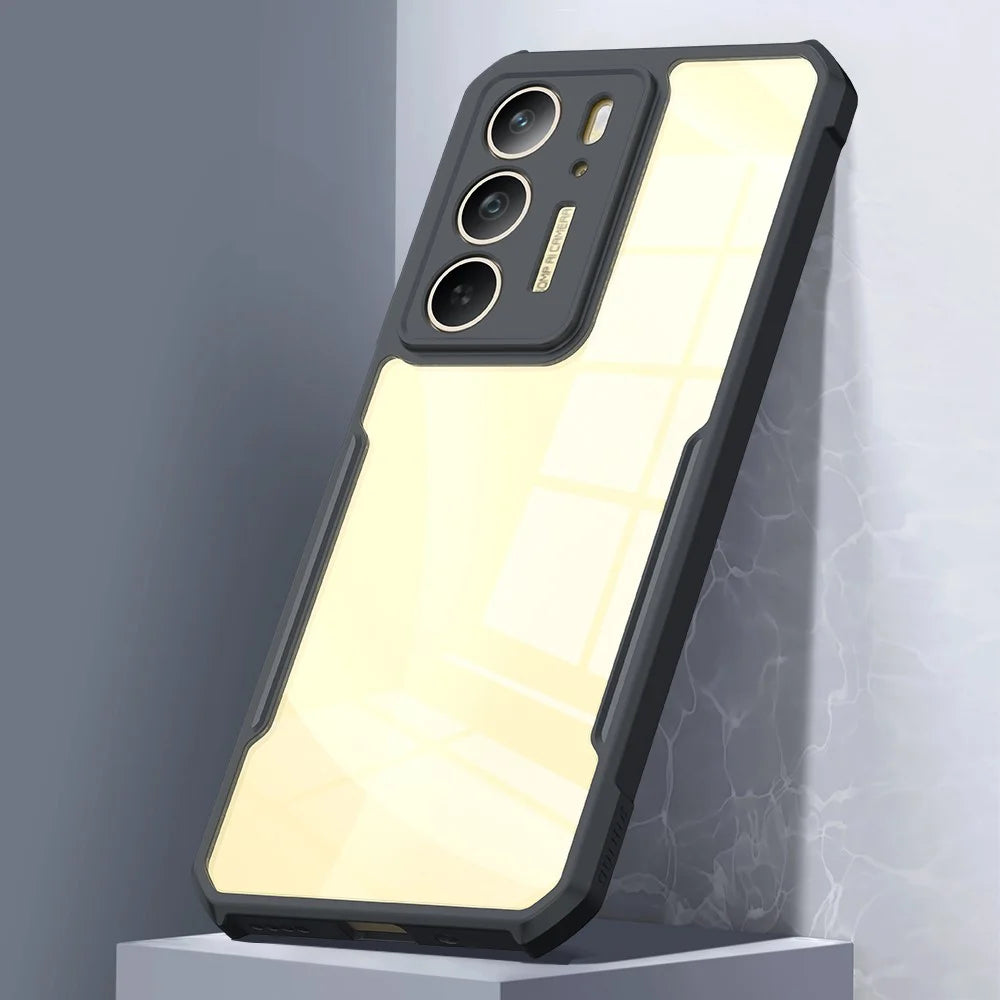 XUNDD For Realme C75 4G Case Dropproof TPU + Acrylic Clear Back Phone Cover - 3