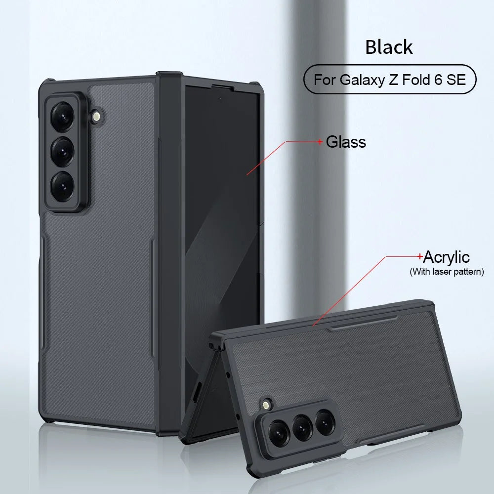 XUNDD For Samsung Galaxy Z Fold Special Case Dropproof TPU + Acrylic Clear Back Phone Cover - 2