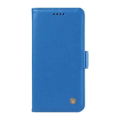 YIKATU For vivo Y19s 4G Wallet Phone Case  YK-003 Leather Stand Cover - Sky Blue - 2