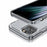 For iPhone 11 Pro Case PC + TPU Shockproof Clear Phone Cover - Transparent Black - 2