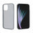 For iPhone 11 Pro Case PC + TPU Shockproof Clear Phone Cover - Transparent Black - 5