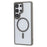 FULEXIN For Samsung Galaxy S25 Ultra Magnetic Case Anti Drop TPU + PC Phone Cover - Grey - 3