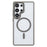 FULEXIN For Samsung Galaxy S25 Ultra Magnetic Case Anti Drop TPU + PC Phone Cover - Grey - 4