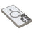 FULEXIN For Samsung Galaxy S25 Ultra Magnetic Case Anti Drop TPU + PC Phone Cover - Grey - 6
