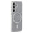 FULEXIN For Samsung Galaxy S25 Magnetic Case Anti Drop TPU + PC Phone Cover - White - 1