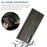 AUTSPACE For Samsung Galaxy A50s / Galaxy A30s / Galaxy A50 Wallet Case  A01 Leather Stand Cover with RFID Blocking Card Holder - Coffee - 7