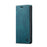 AUTSPACE For Samsung Galaxy A31 Wallet Case  A01 Leather Stand Cover with RFID Blocking Card Holder - Blue - 2