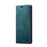 AUTSPACE For Samsung Galaxy A35 5G Wallet Case  A01 Leather Stand Cover with RFID Blocking Card Holder - Blue - 2