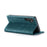 AUTSPACE For Samsung Galaxy A35 5G Wallet Case  A01 Leather Stand Cover with RFID Blocking Card Holder - Blue - 3