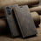 AUTSPACE For Samsung Galaxy A16 5G Wallet Case  A01 Leather Stand Cover with RFID Blocking Card Holder - Coffee - 4