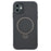 For iPhone 11 Case Compatible with MagSafe Kickstand TPU + PC Phone Cover Carbon Fiber Texture - 1