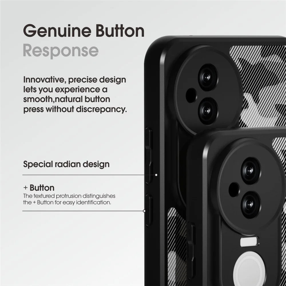 IBMRS For vivo S20 5G Case TPU + PC Heavy Duty Shockproof Phone Cover Camera Protection - Artistic Camouflage - 6