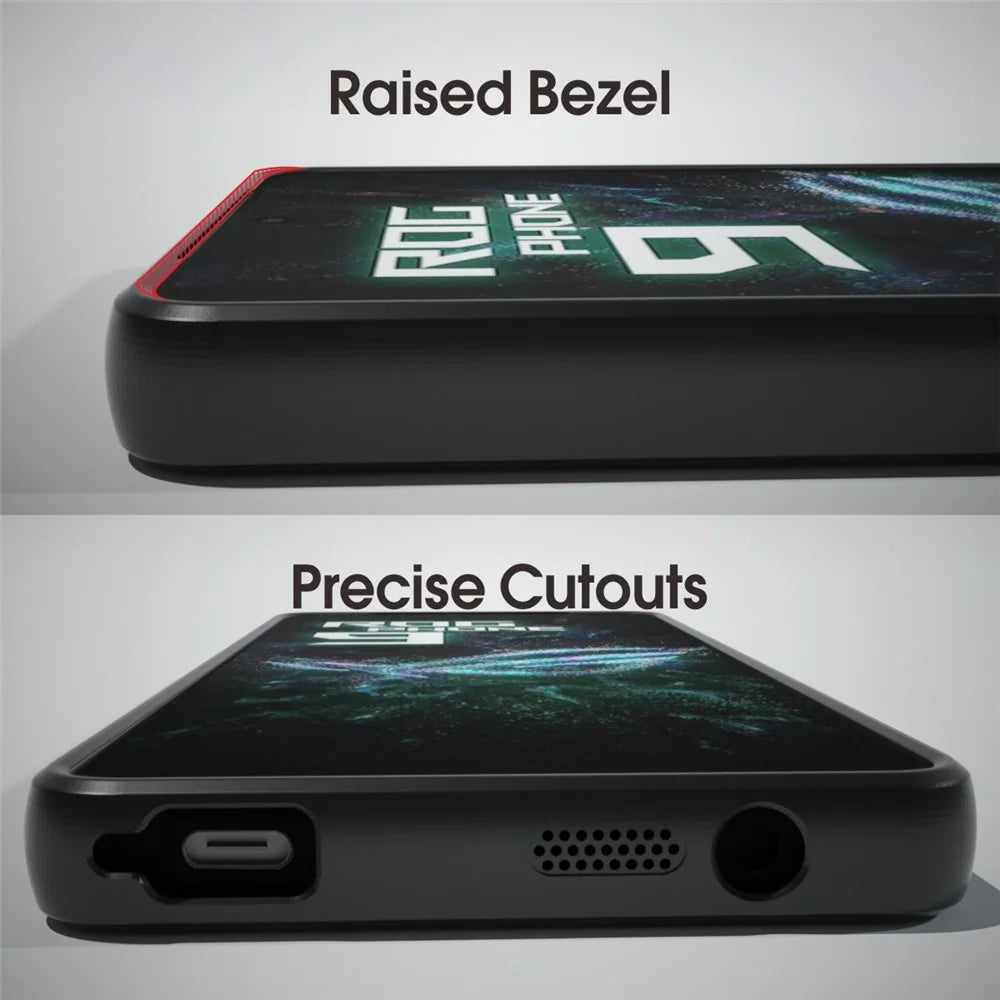 IBMRS For Asus ROG Phone 9 5G / Phone 9 Pro 5G Case TPU + PC Heavy Duty Shockproof Phone Cover Camera Protection - Artistic Camouflage - 5