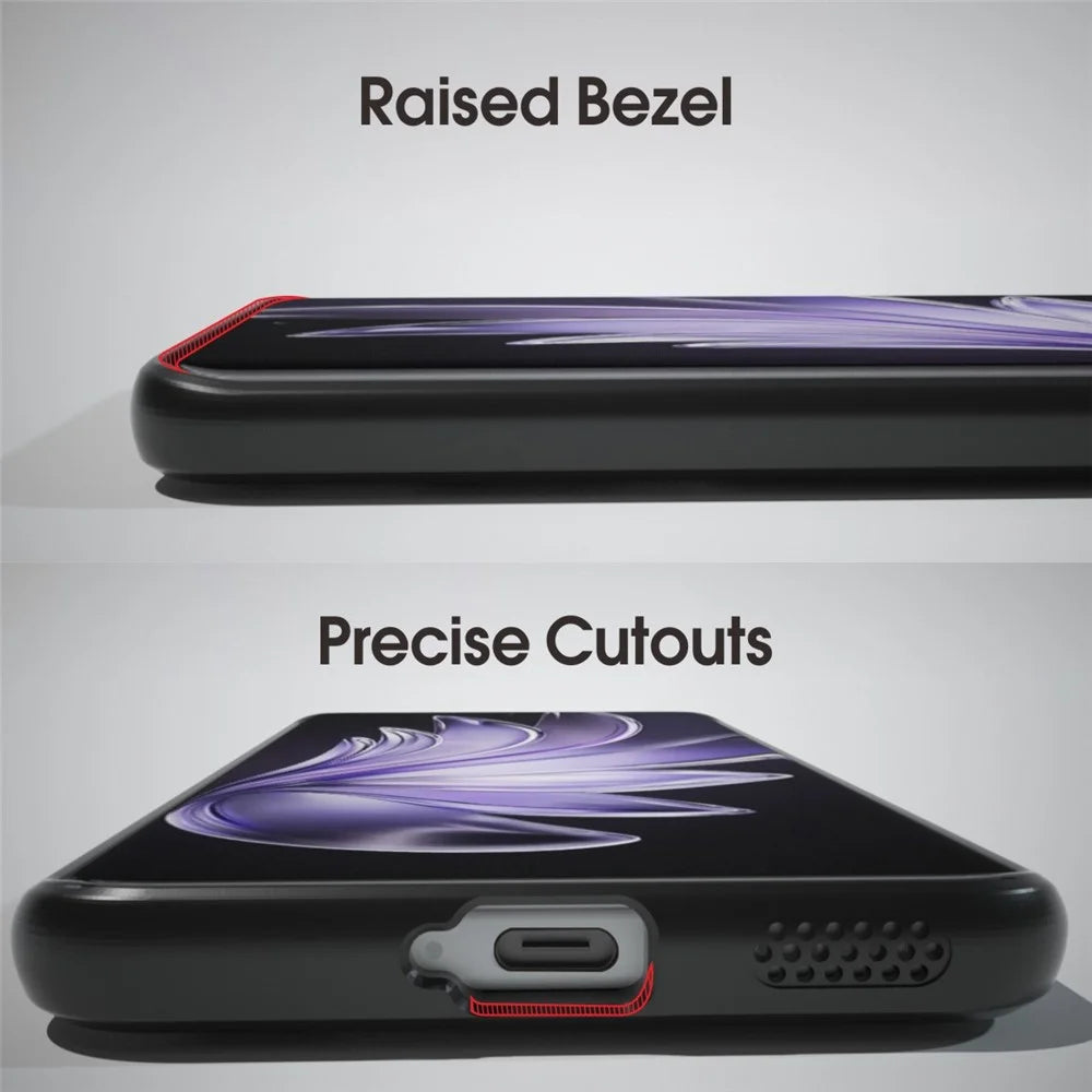 IBMRS For vivo S20 Pro 5G Case TPU + PC Heavy Duty Shockproof Phone Cover Camera Protection - Matte Black - 4