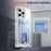 For iPhone 14 Pro Max Case Reinforced Corners TPU + Acrylic Phone Cover with Kickstand Card Holder - Transparent - 4