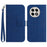 For OnePlus 13R 5G Case Sunflower Imprint Leather Wallet Phone Cover with Wrist Strap - Sapphire - 1