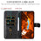 For vivo S20 Pro 5G Case Zipper Wallet Calf Texture PU Leather Phone Cover - Black - 5