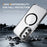 For Samsung Galaxy A34 5G Clear Phone Case with Lens Kickstand Cover Magnetic Case - Black - 5