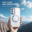 For Samsung Galaxy A05s 4G Clear Phone Case with Lens Kickstand Cover Magnetic Case - Blue - 7