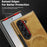 For Samsung Galaxy Z Fold6 5G Magnetic Case with Folded Kickstand PC Silicone Leather Phone Back Cover  - Brown - 4