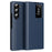 For Samsung Galaxy Z Fold6 5G Case with Card Holder Smart View Window Leather Phone Cover - Sapphire - 2