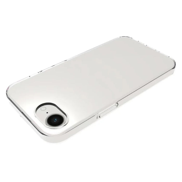 For iPhone 17e / 16e Clear TPU Anti-Scratch Phone Case + 2.5D Arc Edge Screen Protector - 4