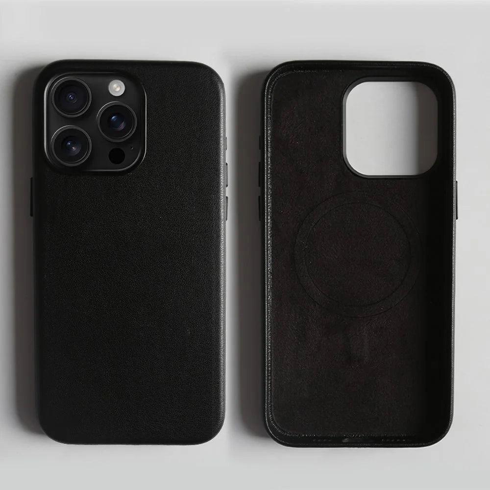For iPhone 13 Pro Magnetic Case Eco-Friendly RPET Phone Back Cover GRS Certified - Black - 2
