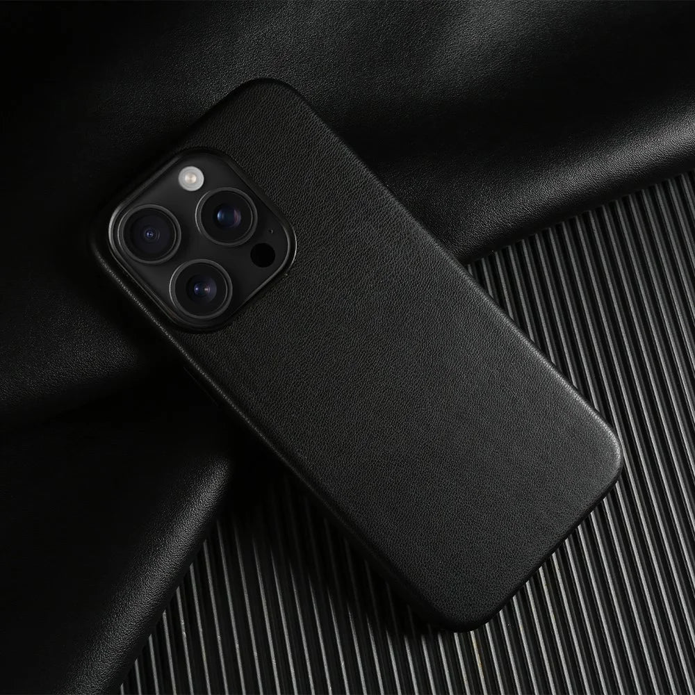 For iPhone 13 Pro Magnetic Case Eco-Friendly RPET Phone Back Cover GRS Certified - Black - 3