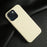 For iPhone 15 Magnetic Case Eco-Friendly RPET Phone Back Cover GRS Certified - Beige - 3