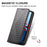 For Realme 13+ 5G Case Calf Texture PU Leather Phone Cover with Wallet - Black - 5