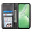 For OnePlus 13R 5G Case Calf Texture PU Leather Phone Cover with Wallet - Black - 2