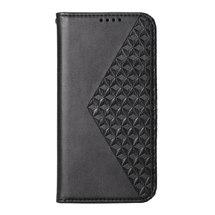 For OnePlus 13R 5G Case Calf Texture PU Leather Phone Cover with Wallet - Black - 7