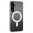 For Samsung Galaxy S25+ Magnetic Case TPU + Acrylic Clear Phone Cover - 1