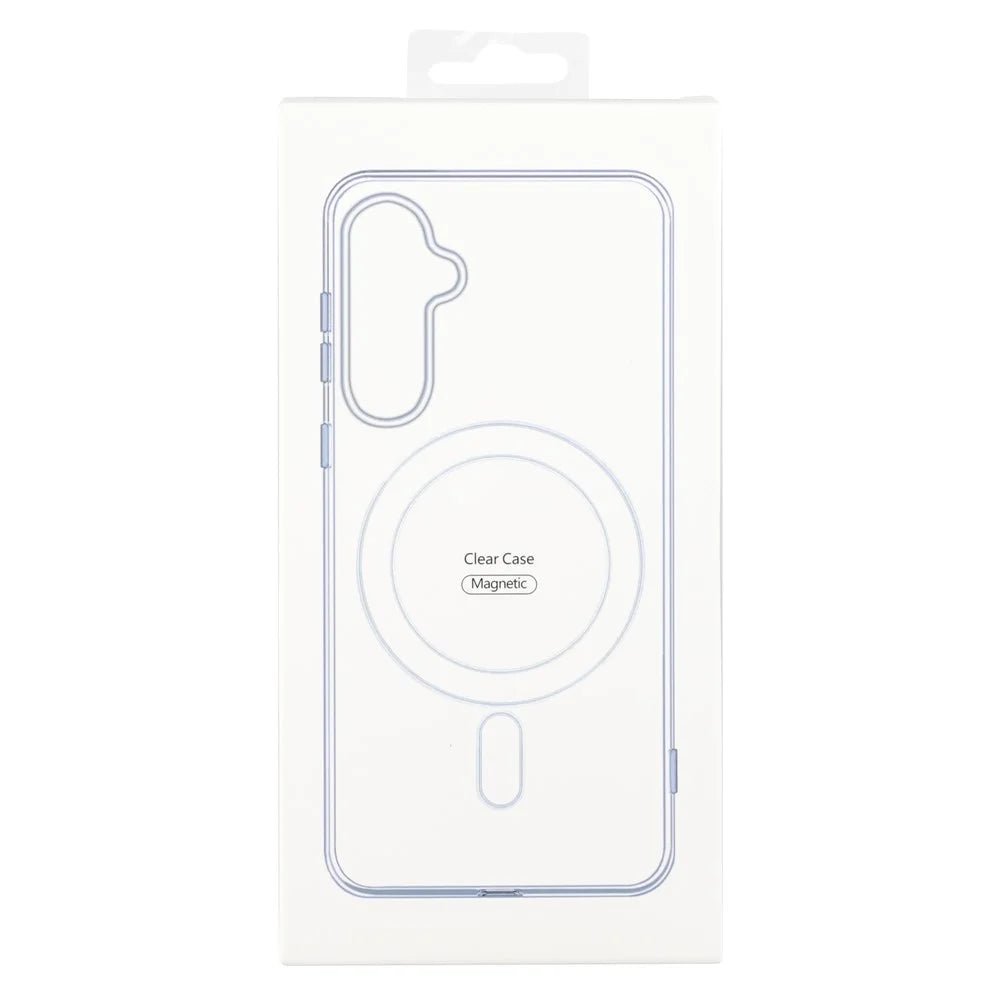 For Samsung Galaxy S25 Case Magnetic Case TPU + Acrylic Clear Phone Cover - 7