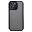For iPhone 15 Pro Max Case PC + TPU Heat Dissipation Phone Back Cover Skin Touch - Black - 1