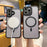 For iPhone 16 Plus Case Compatible with MagSafe TPU + PC Skin Touch Matte Phone Cover - Black - 2