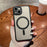 For iPhone 14 Case Compatible with MagSafe TPU + PC Skin Touch Matte Phone Cover - Black - 2